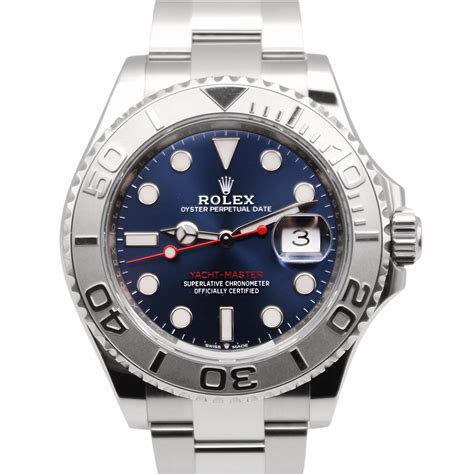 yacht master 40 blue.